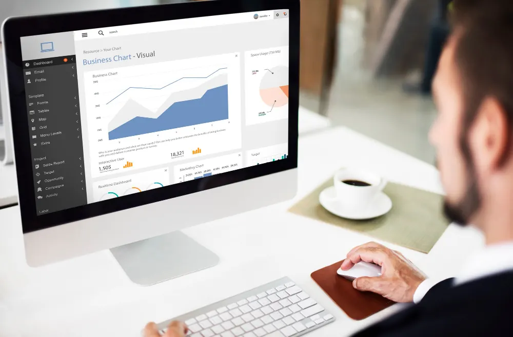 Dashboard de resultados de campaña Google Ads