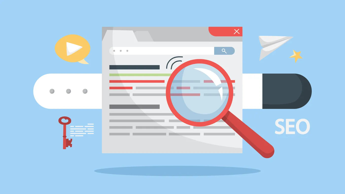Ilustración de anuncios y resultados de búsqueda en Google